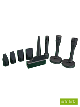maba-toolz Powder Coating Düsen-Set 9 teilig Pulverbeschichtung Vacuum Cleaner